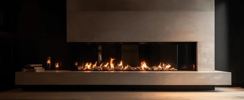 Gas Fireplace Ember Bed Design Services in Antioch, California