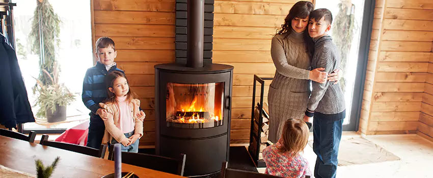 Morso Cast Iron Fireplace Insert Installation in Antioch, California