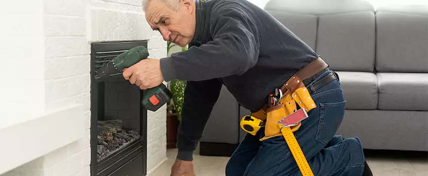 New Indoor Fireplace Installation in Antioch, California