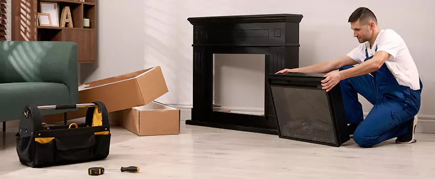 Old Rusted Metal Fireplace Repair And Replacement in Antioch, CA